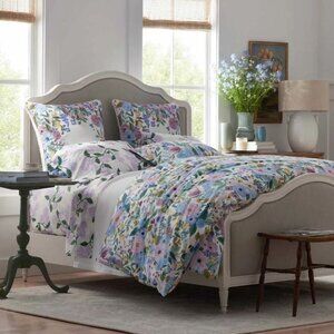 Garden Party Classic Cool Cotton Percale Comforter - Lilac, Twin/Twin XL